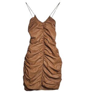 Tic Toc Taupe Bodycon Mini Dress. * NWT * Med